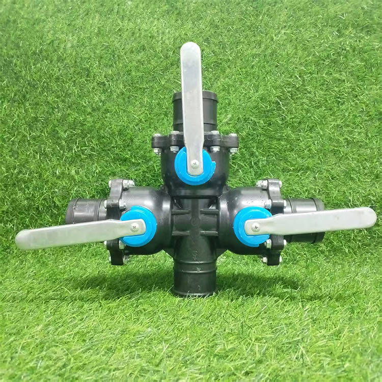 63mm 4 Way Irrigation Valve Manifold