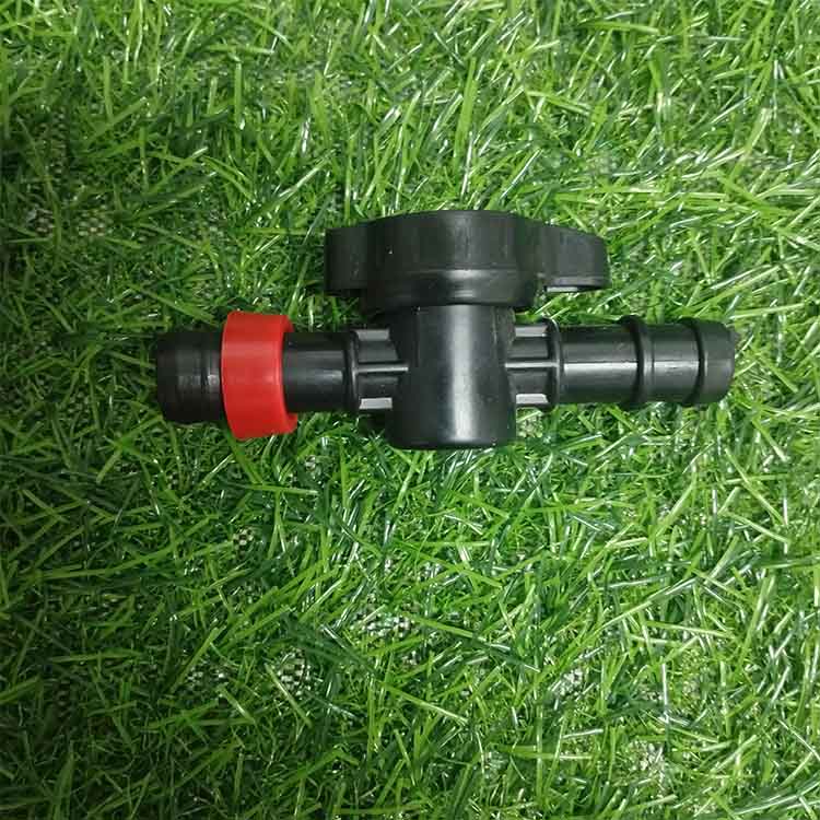 Drip Tape Connector with Valve