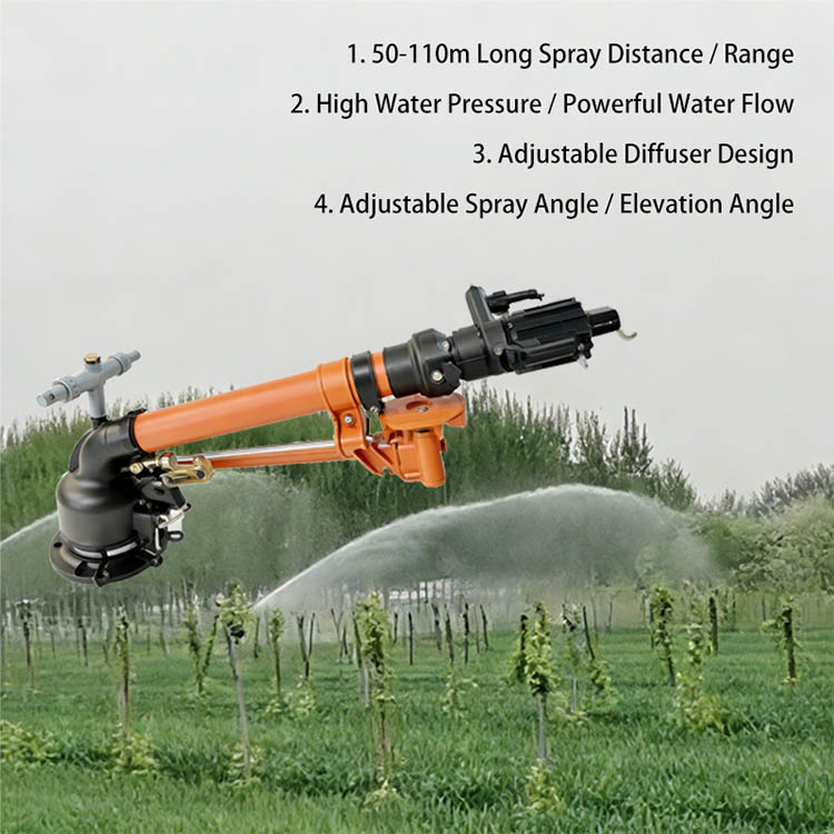 Worm Gear Sprinkler Gun