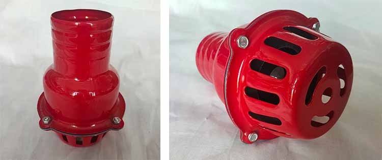 Red Water Pump Bottom Valve
