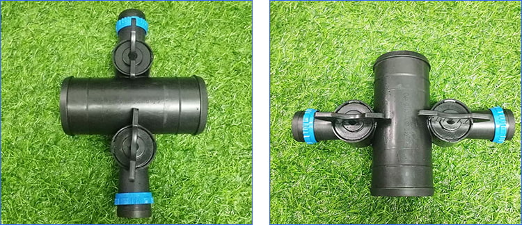 Irrigation 4 Way Valve Distributor