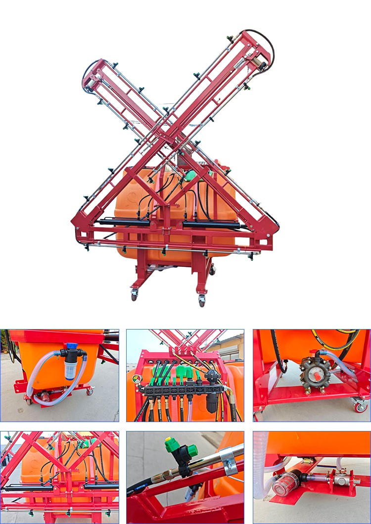 Cross Hydraulic Folding Boom Sprayer