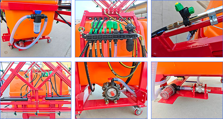 Hydraulic X Folding Boom Sprayers
