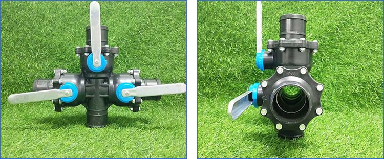 63mm 4 Way Irrigation Valve Manifold