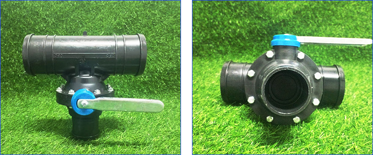 Reducing Tee with Valve
