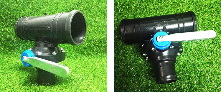 Reducing Tee with Valve