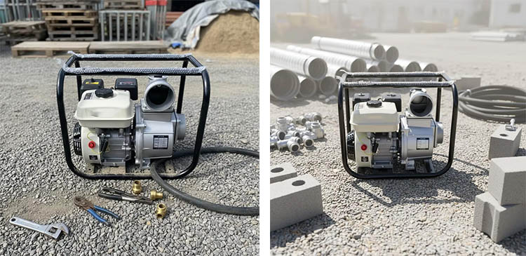 Gasoline Powered Self Priming Pump