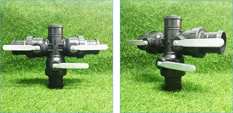 4 Outlet Irrigation Valve Manifold