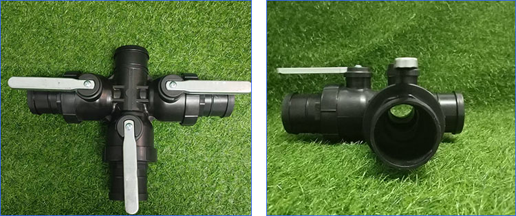 75mm 4-Way Irrigation Valve Manifold