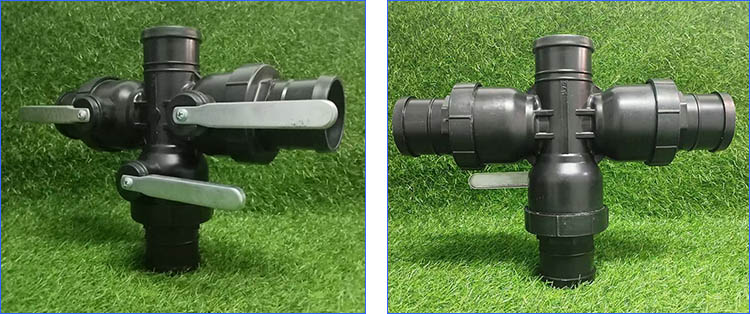 75mm 4-Way Irrigation Valve Manifold