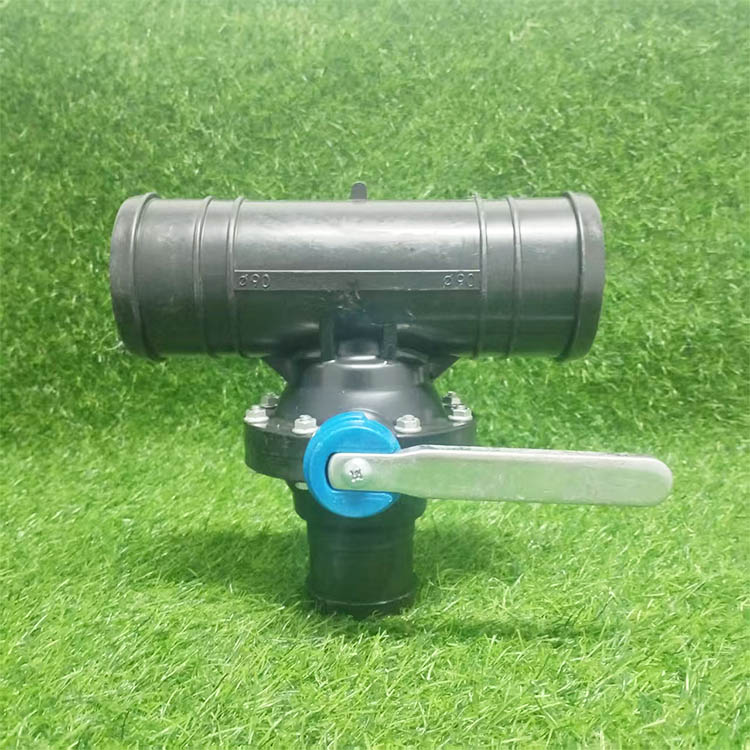 Reducing Tee with Valve
